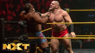 Keith Lee vs Lars Sullivan WWE NXT Nov 28 2018 [upl. by Charmane]