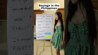 SAYINGS PART 1  Learn Tagalog Philippines [upl. by Ulises]