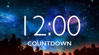 12 Minute Timer with Relaxing Music and Alarm 🎵⏰ [upl. by Notlim]
