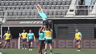 Rugby Team USA takes on Team Scotland at Audi Field [upl. by Belshin271]