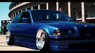 Camber Cars 0320 BMW e36 Coupe  BBS e50  Airlift  XS CARNIGHT [upl. by Rodina996]