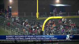 15yearold charged in deadly Choctaw High School football game shooting to appear in court [upl. by Alberto]