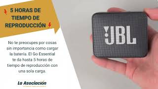 Conoce las características del Parlante JBL® Go Essential [upl. by Siriso]