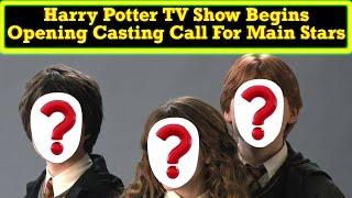 Harry Potter TV Show Announces Open Casting Call For Main Trio Adhere To Lore Or Push Agenda [upl. by Ellatsirhc]