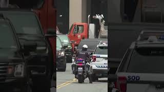 Trump Arrives at DC Courthouse shorts  VOA News [upl. by Veronica]