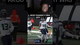 arod man americanfootball ytviral football algorithm nfl jets seahawks close teams clip [upl. by Bakki]