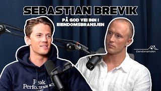 Sebastian Brevik om investering og sitt første kjøp av utleiebolig  Eiendomsmalen Podcast [upl. by Yeliw]