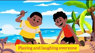 Beach song for kids learning funlearningkidslearning Learnwithfun28 [upl. by Weismann]