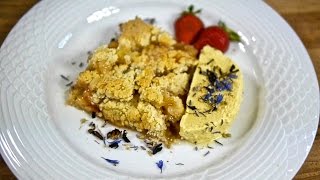 Rhubarb Crumble statt Rhabarber Kuchen  alternativlos [upl. by Male]