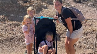 gb Pockit All City Stroller Review Plus Day at the Zoo [upl. by Ertsevlis]