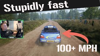 This is one of the fastest Rallys in EA Sports WRC [upl. by Calv939]