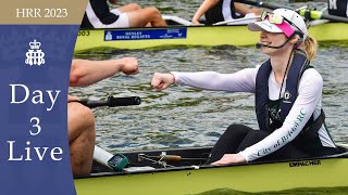 Day 3 Live  Henley Royal Regatta 2023 [upl. by Rather]