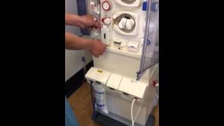 How to setup Fresenius 5008 Dialysis Machine [upl. by Alegnad]