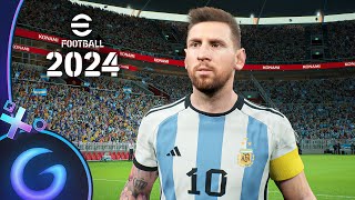 EFOOTBALL 2024  Gameplay FR [upl. by Fransen330]