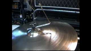 One arm CYMBAL SIZZLER Handmade everyone Made in Florida [upl. by Tibbetts]