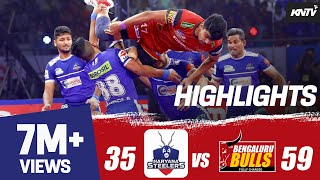 Pro Kabaddi 2019 Highlights  Bengaluru Bulls vs Haryana Steelers  Pawan Sehrawat 39 Raids points [upl. by Atoiyanap]