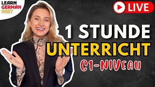 Grammatik amp Wortschatz auf dem C1Niveau 🇩🇪 Learn German Fast [upl. by Utimer241]