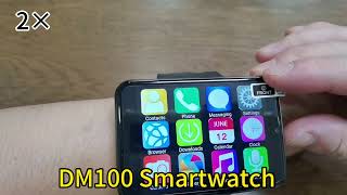 DM100 3GB 32GB Smart Watch 5MP Camera 286quot inch screen Android VS LEMOF LEMT APPLLE Max [upl. by Magdalen]