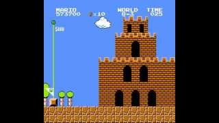 NES Super Mario Bros quotwarplessquot TAS in 183822 by HappyLee [upl. by Elauqsap]