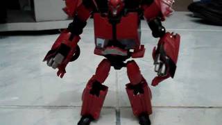 Transformers Prime Cliffjumper Review [upl. by Alarise]