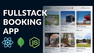 Build a Fullstack Booking App using MERN mongo express react node [upl. by Gagnon]