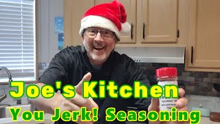 Joes Kitchen You Jerk Seasoning a Jamaican Jerk style seasoning blend [upl. by Emsmus792]