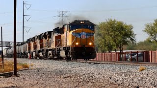 Railfanning UP Phoenix Gila Lordsburg Sub 2 of 3 [upl. by Anderegg]