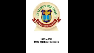 St Xaviers High School Mega Reunion [upl. by Skinner]