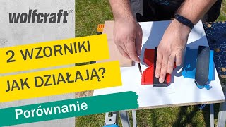 Porównuję wzorniki do przenoszenia kształtów  wolfcraft vs „no name” wolfcraft [upl. by Anitsahs]