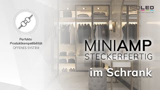 Steckerfertige LEDBeleuchtung für den Kleiderschrank [upl. by Sremlahc]