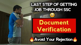 कौन कौन से कागज जरूरी होते हैं  SSC Document Verification  SSC CGL  CHSL  Selection Post [upl. by Gareri]