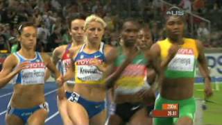 Semenya becomes world champion  from Universal Sports [upl. by Bullis732]