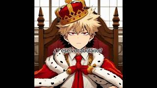 Mi vocabulario bakugoukatsuki katsukibakugou anime bnha mha bakugou kacchan katsuki humor [upl. by Akitan36]