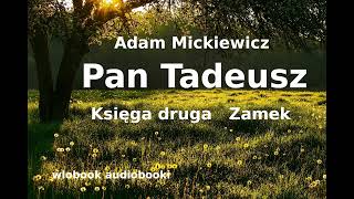 2 Adam Mickiewicz „Pan Tadeusz” księga druga „Zamek” audiobook  lektura [upl. by Eulau]