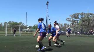 LA NUEVA FC VS COLEGIALES MALBEC  LIgaNuñez Fem  191024 [upl. by Tamar521]