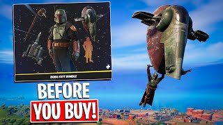 NEW BOBA FETT BUNDLE Reactive Test  Before You Buy Fortnite Battle Royale [upl. by Shae]