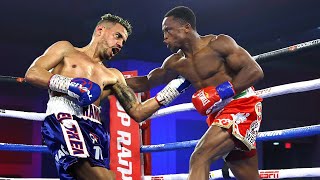 Robeisy Ramirez vs Isaac Dogboe fight for the Interim WBO featherweight title  Fight review [upl. by Lumbard117]