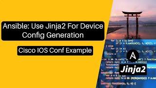 Ansible Use Jinja2 Templates for Device Configuration Generation  Cisco IOS Config Generation [upl. by Nottnerb112]