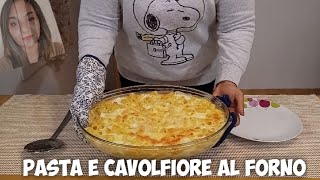 Pasta al forno con il cavolfiore 🥦🥦🥦🥦 Baked Pasta with cauliflower [upl. by Damha]