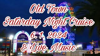 Old Town Saturday Night Cruise 612024 Live Music Classic Car Parade [upl. by Marguerie]