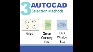 AutoCAD Selection Tools [upl. by Sterner]