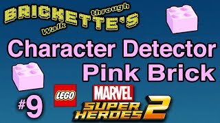 Character Detector Pink Brick  LEGO Marvel SuperHeroes 2 Gwenpool 9 “Dance Off Bro” Nova Prime [upl. by Schwarz]