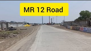 MR 12 Road Update 13 April 2024  MR 12 Road Indore work progress update [upl. by Ahsilra895]