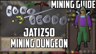 2007 RuneScape Mining Guide Jatizso Mining Dungeon [upl. by Einotna268]