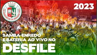 Grande Rio 2023  Desfile oficial  Samba ao vivo  DESFILES23 [upl. by Rebme655]