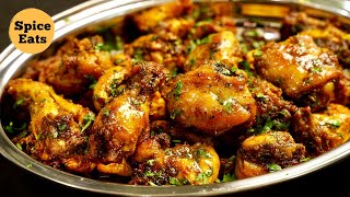 CHETTINAD CHICKEN FRY RECIPE  SIMPLE AND SPICY CHICKEN FRY RECIPE [upl. by Liryc682]