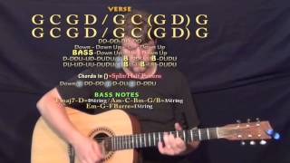 Toes Zac Brown Guitar Lesson Chord Chart  Capo 4th [upl. by Hardman]