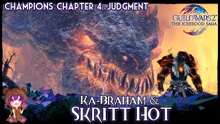 GW2  KaBraham amp Skritt Hot achievement Dragonstorm [upl. by Sears]