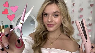 ASMR Neighbourhood Salon Roleplay 🌹 Getting You Ready For A Valentines Proposal jersey accent [upl. by Peery]