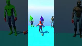 SpiderMan’s Water Fails amp Jumps  GTA 5 Epic Ragdolls Ep187 Shorts [upl. by Dragelin]